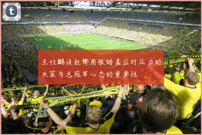 王仕鹏谈杜锋用张皓嘉应对压力的决策与总冠军心态的重要性